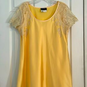 Silk-like Tunic By Neiman Marcus
